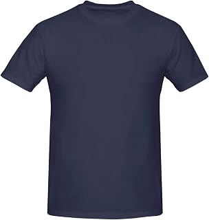 Custom T-Shirts for Men, T-Shirt for Adults Design Your Own, Customized Photo Text Logo Gift Five Colors
