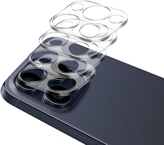 4 Pack Ultra HD 9H Hardness Tempered Glass Camera Lens Protector for iPhone 12 Pro Max 6.7 Inch Anti-Scratch Case Friendly Easy Installation [No Affect Night Shooting]