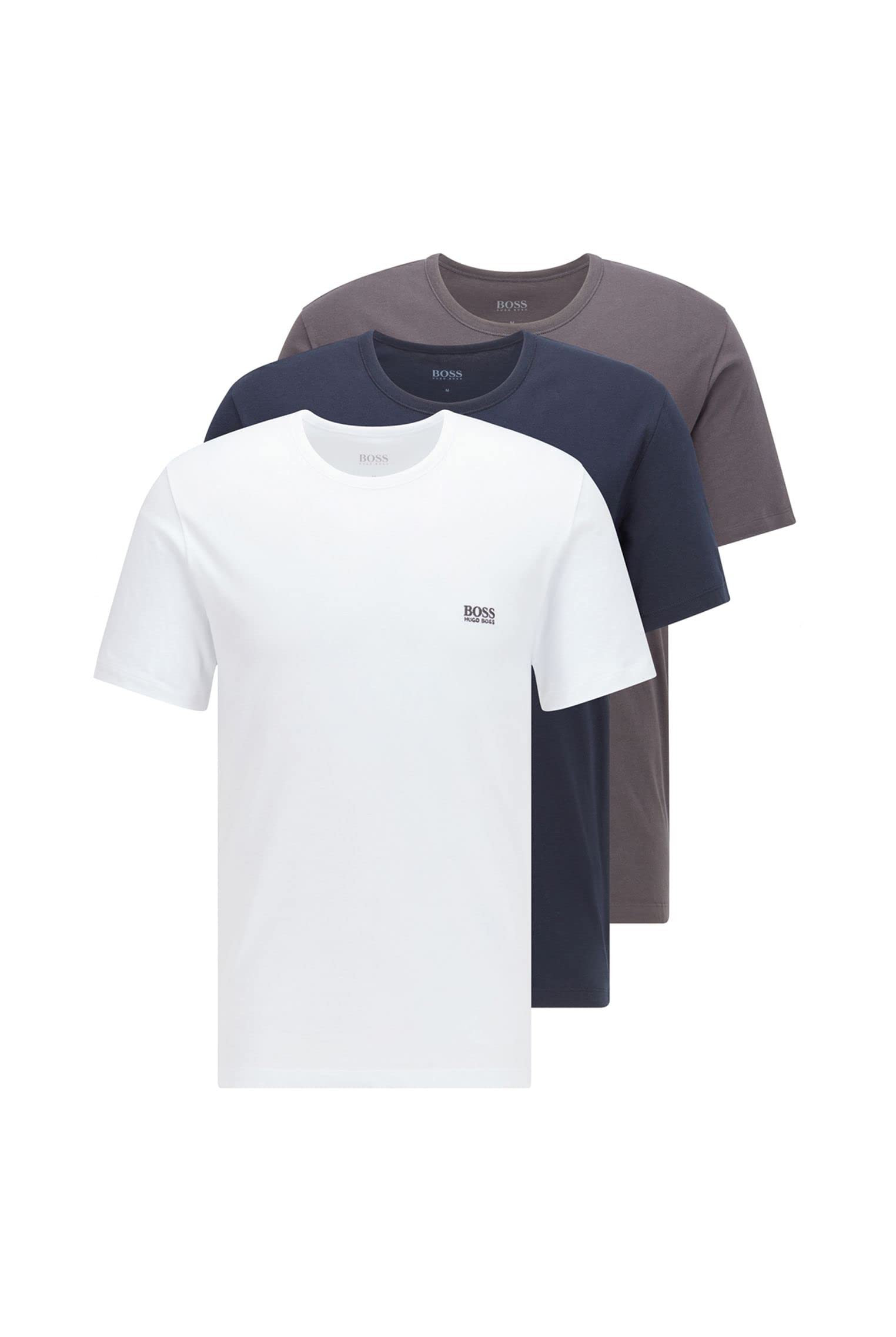 BOSS Herren T-shirt Rn 3p Co T-Shirt