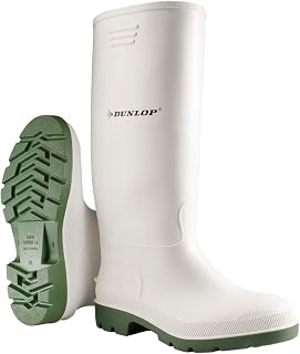 DUNLOP Pricemastor Classic Rain Boots for Men and Women Waterproof - Durable PVC Wellington Boots for Industrial & Leisure - Size 35-48