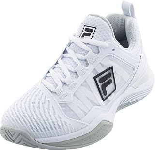 Fila Women`s Speedserve Energized Tennis Shoes White and Black