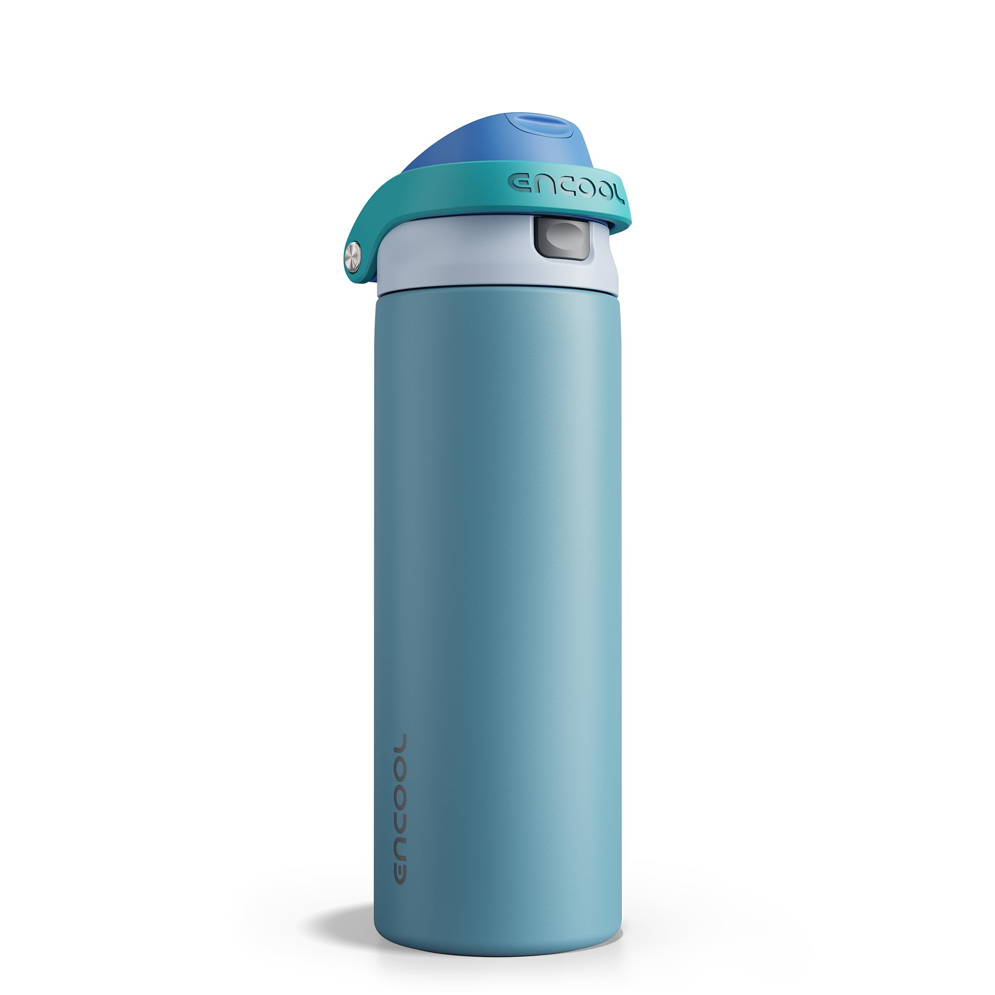 ENCOOL Leakproof Insulated Water Bottle with Straw Dual-Sip Water Bottle Bag-Saf
