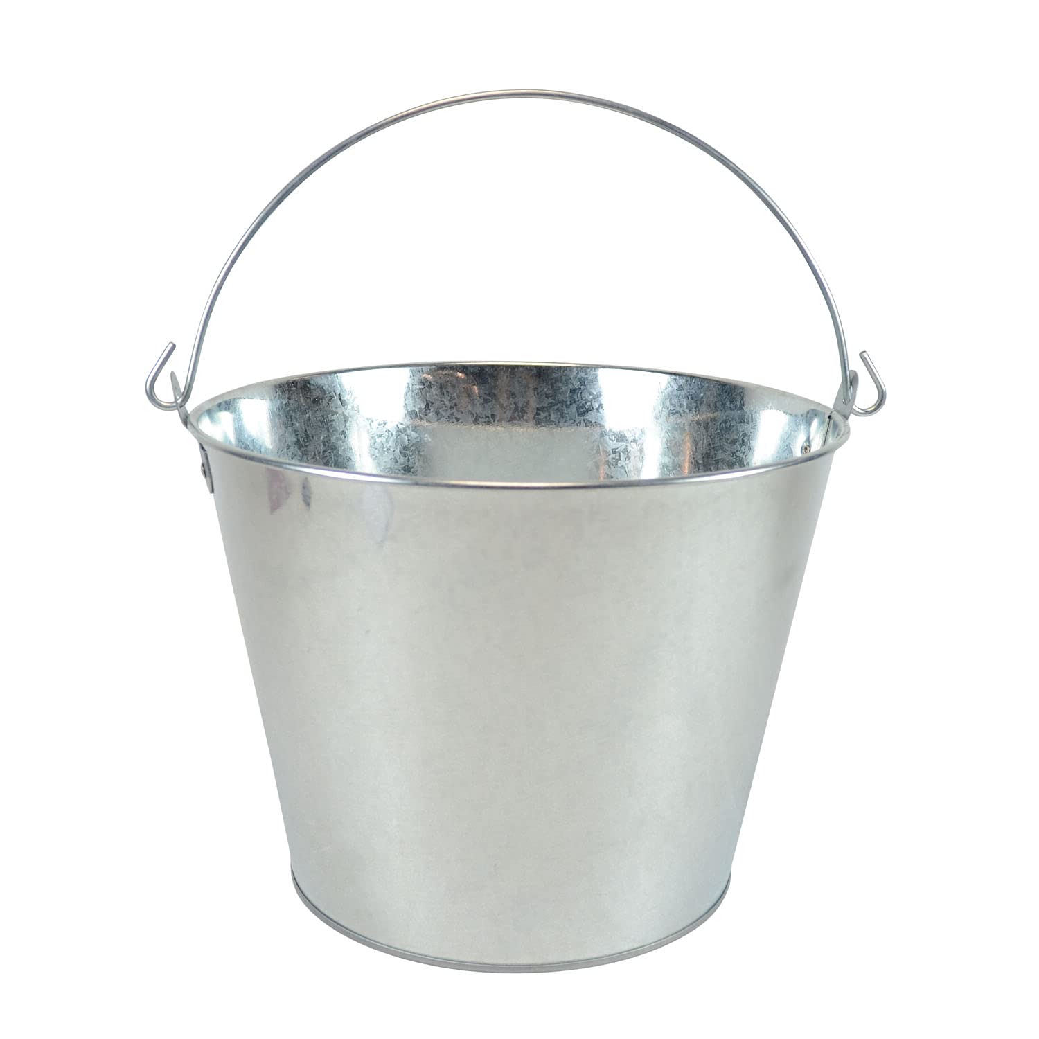 5-Quart Galvanized Pail Beer Bucket 9x9x7 inches (Pack of 1)