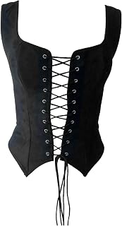 GORGLITTER Women's Western Cowgirl Rodeo Country Concert Outfits Vest Tops
