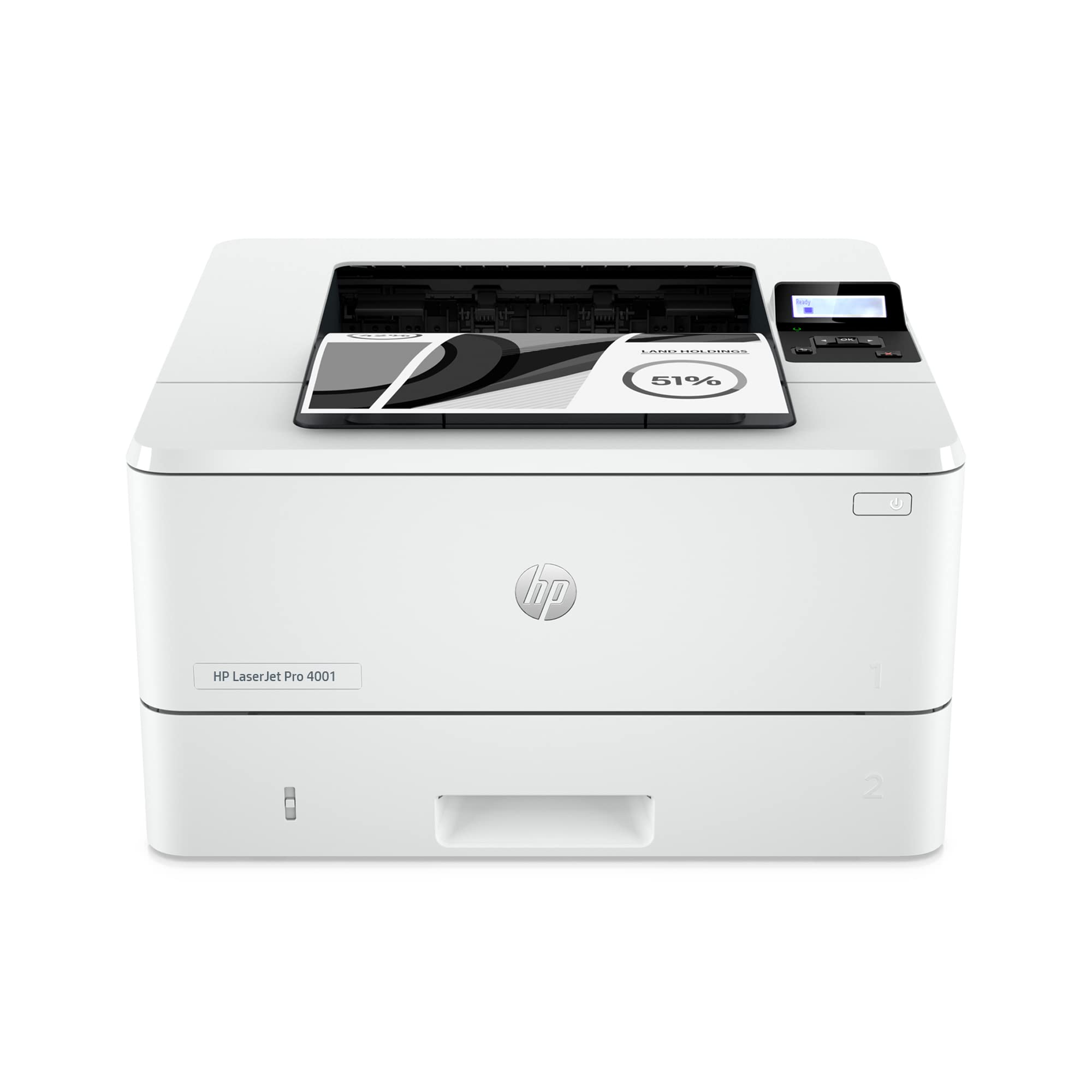 HP Laserjet Pro 4001n Black & White Printer (Renewed)