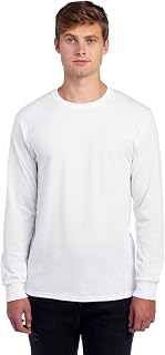 Jerzees Mens Dri-Power Cotton Blend Long Sleeve Tees, Moisture Wicking, Odor Protection, UPF 30+, Sizes S-3x
