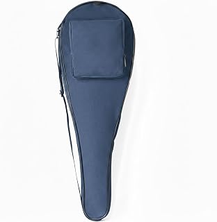 Alephnull Squash Racket Cover for 2 Racquets Padded Squash Bag with Zippered Ball Pocket