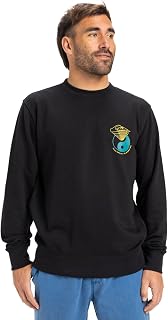 Quiksilver Men's Quiksilver Graphic Mix Crew Pullover Sweatshirt Pullover