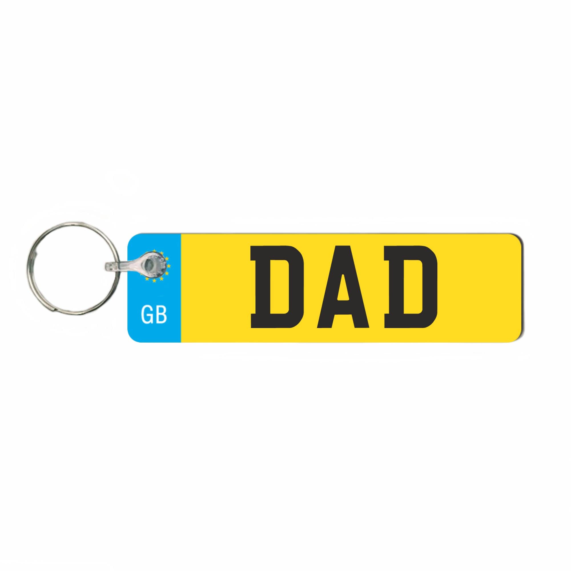 Pixie's Gifts Custom Keychain - Personalised Number Keyring - Mini Number Key Ri