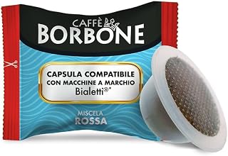 Caffè Borbone Red Blend – 100 Capsules – Compatible with Bialetti Machines