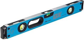 OX Pro Bubble Level 600mm - Aluminium, Double View Vials, Magnetic