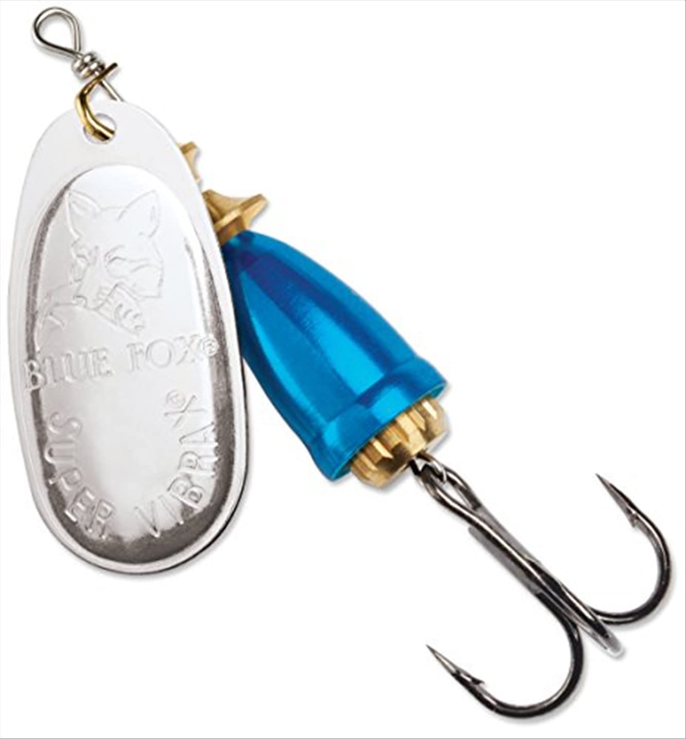 Blue Fox Classic Vibrax 05 Glow 7/16 Pink/Orange