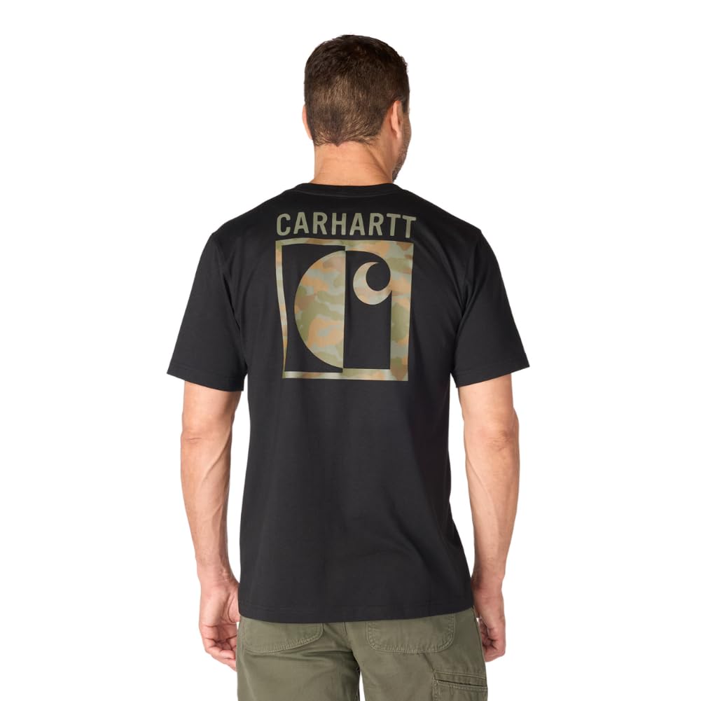 Carhartt Men's Irvine Relaxed Block Camo T-Shirt