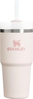 STANLEY Quencher H2.0 Flow State Tumbler, 14 oz, Rose Quartz 2.0
