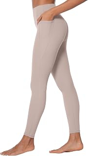 Sunzel Sport Leggings Women, Sports Leggings Women Pocket, Yoga Pants with High Waist and Compression to Reduce Tummy 28 Inches
