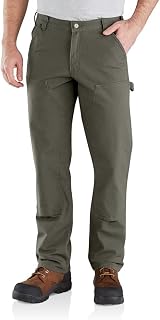 Carhartt Men's Rugged Flex Relaxed Fit Pant, Moss 2, 44 x 34