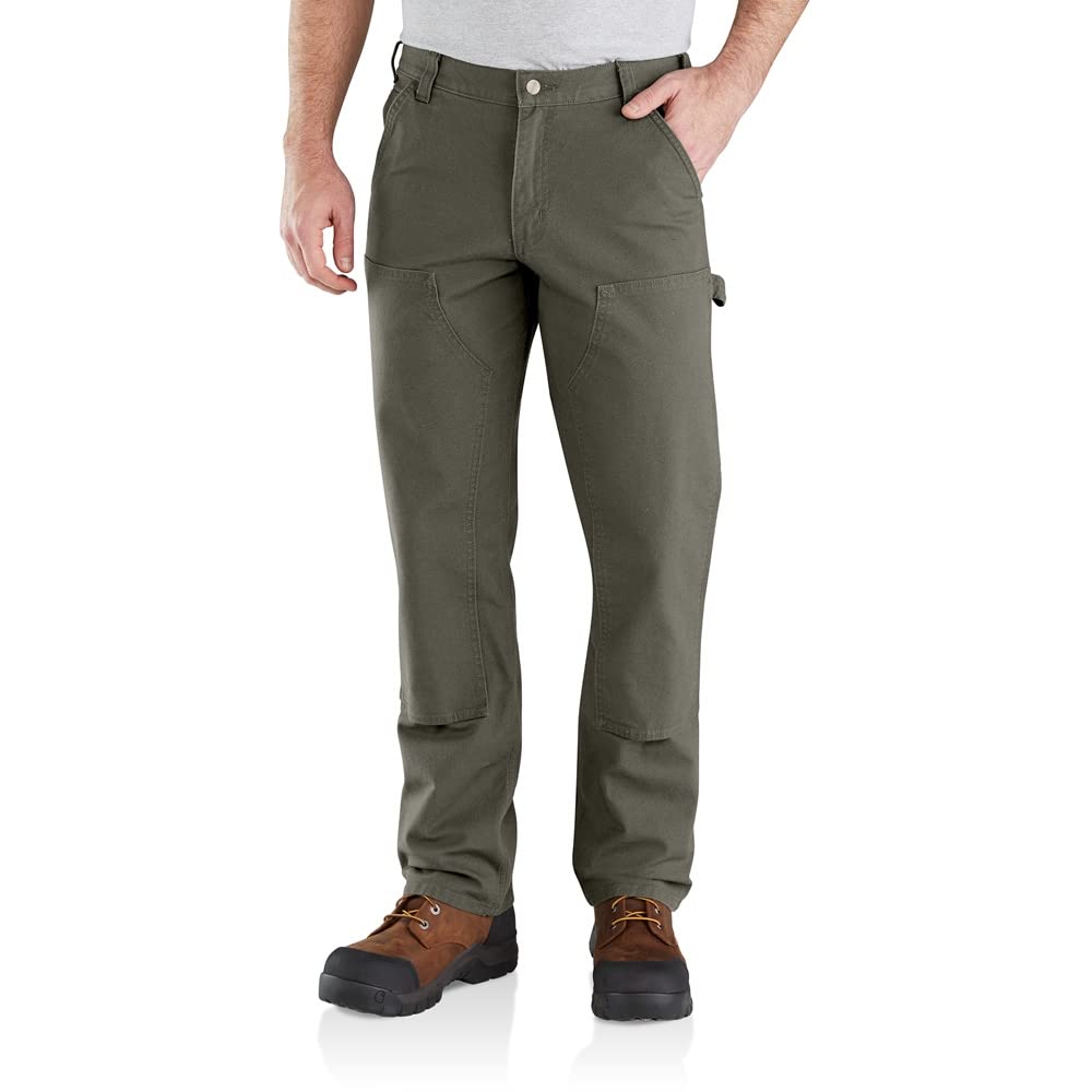 Carhartt Men's Rugged Flex Relaxed Fit Pant, Moss 2, 44 x 34