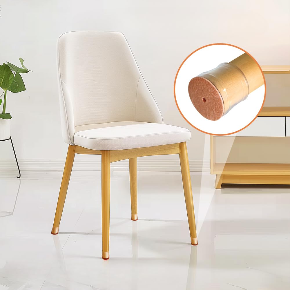 24 Pieces Chair Leg Floor Protectors, Felt Pads to Prevent Scratches and Noise, 