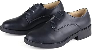 AAA+Feminine Women's 3570 Lace Up Shoes, Oxford, 1.4 inch (3.5 cm) Heel, Low Heel, Low Cut, Mannish