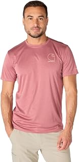 Carhartt Men's Force Sun Defender Lightweight Short-Sleeve Logo Graphic T-Shirt Force Sun Defender Lightweight Short-Sleeve Logo Graphic T-Shirt (Pack of 1)