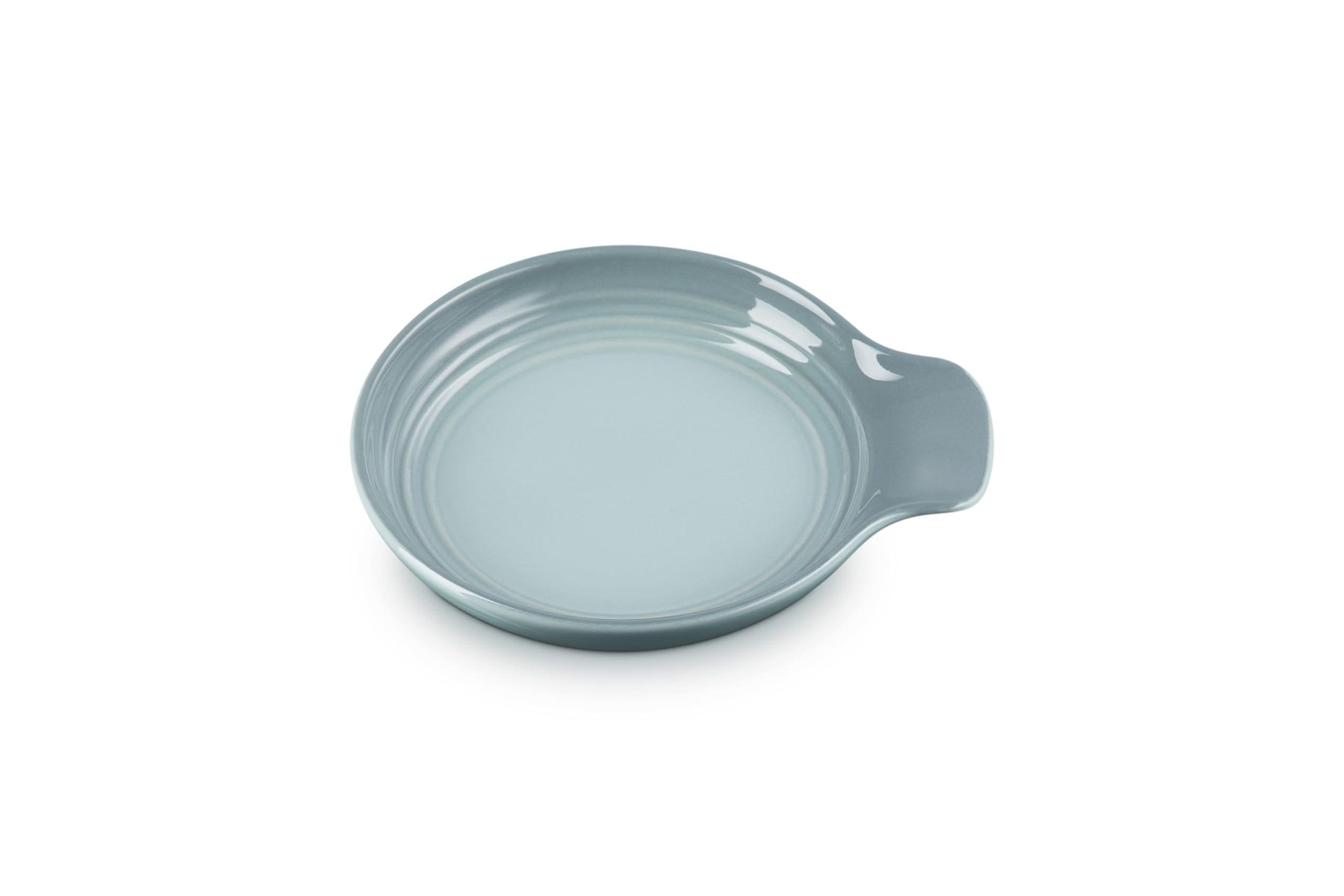 Le Creuset Signature Stoneware Spoon Rest, 6 Inches, Sea Salt
