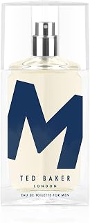 Ted Baker M Eau De Toilette, Fresh Citrus Spicy Scent, For Men, 75ml | Long Lasting EDT Spray for Men and Teens with Mandarin, Bergamot, Black Pepper, Amber, Vetiver and Musk
