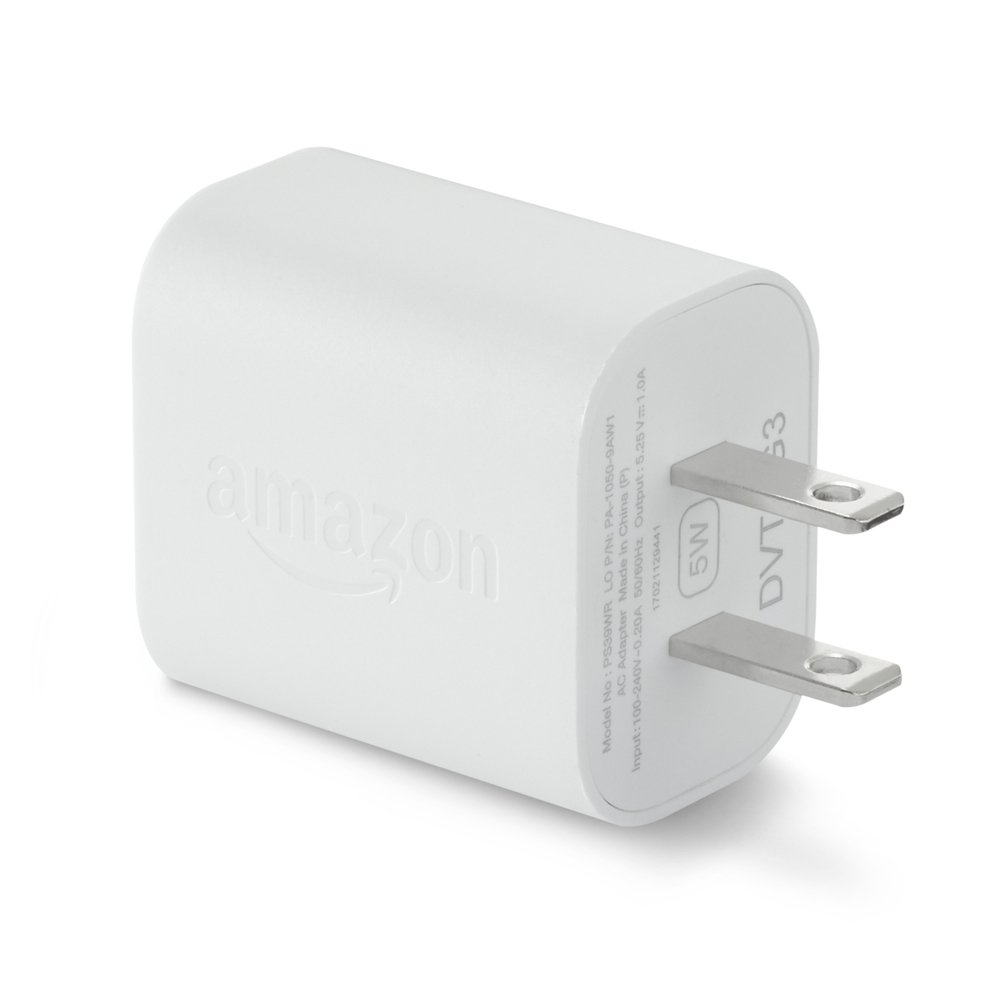 Amazon 5W USB Official OEM Charger and Power Adapter for Fire Tablets and Kindle
