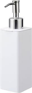 Yamazaki 4829 Refillable Kitchen Dispenser, White, Approx. W 2.2 x D 2.8 x H 7.7 inches (5.5 x 7 x 19.5 cm), Tower, Hand Soap Dispenser, Detergent Bottle, 8.5 fl oz (250 ml)