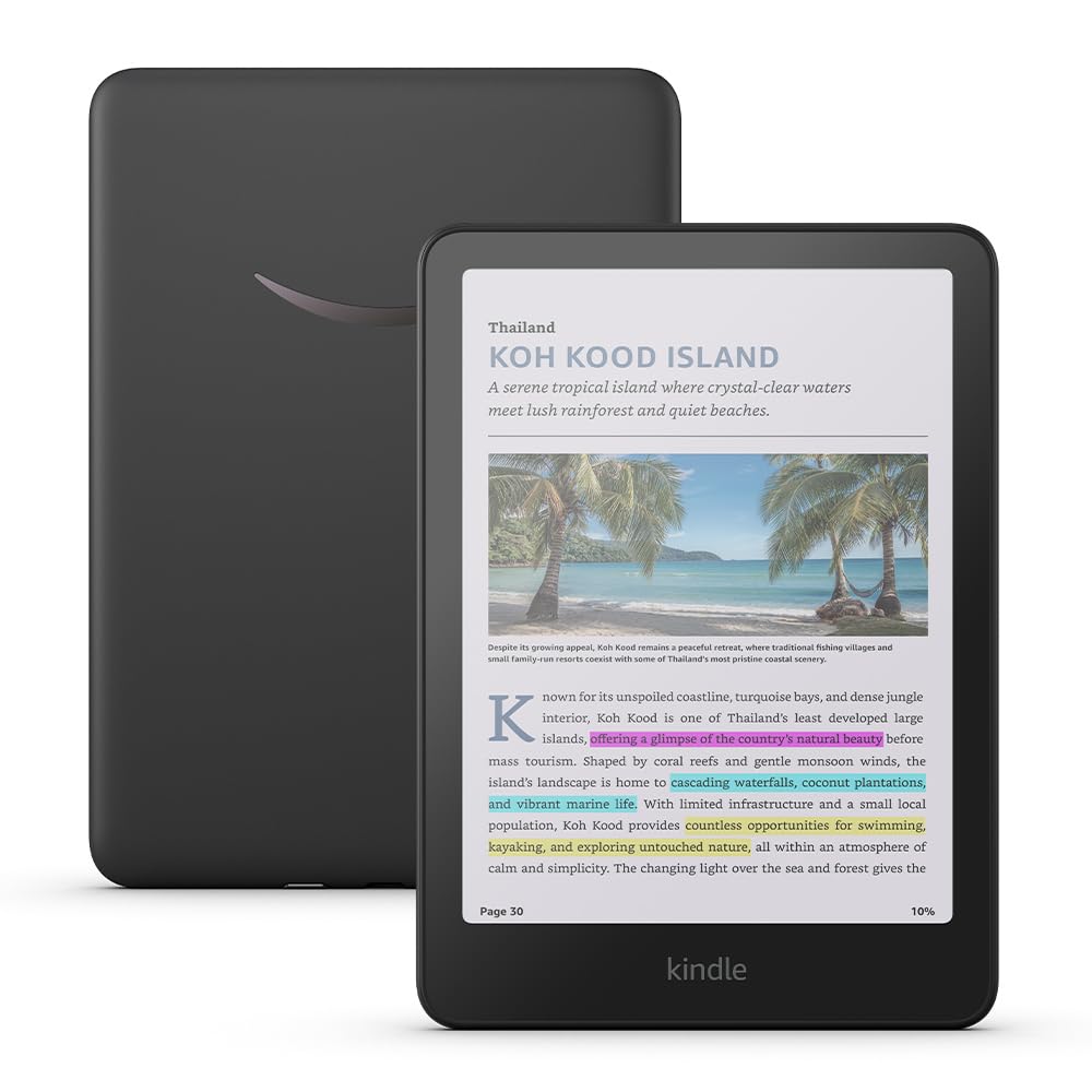 Amazon Kindle Colorsoft 16 GB (2024 model) – With colour display that brings cov