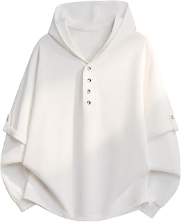 Men's Long Sleeve Hoodie, Hooded, Layered Style, Spring, Autumn, Winter