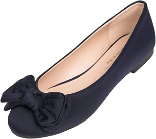 Feversole Women's Fashion Round Toe Ballet Flat