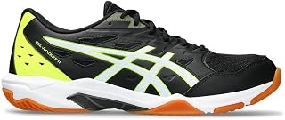 ASICS Gel Rocket 11 Men's Volleyball Shoes, 8.5, White/Pure Silver