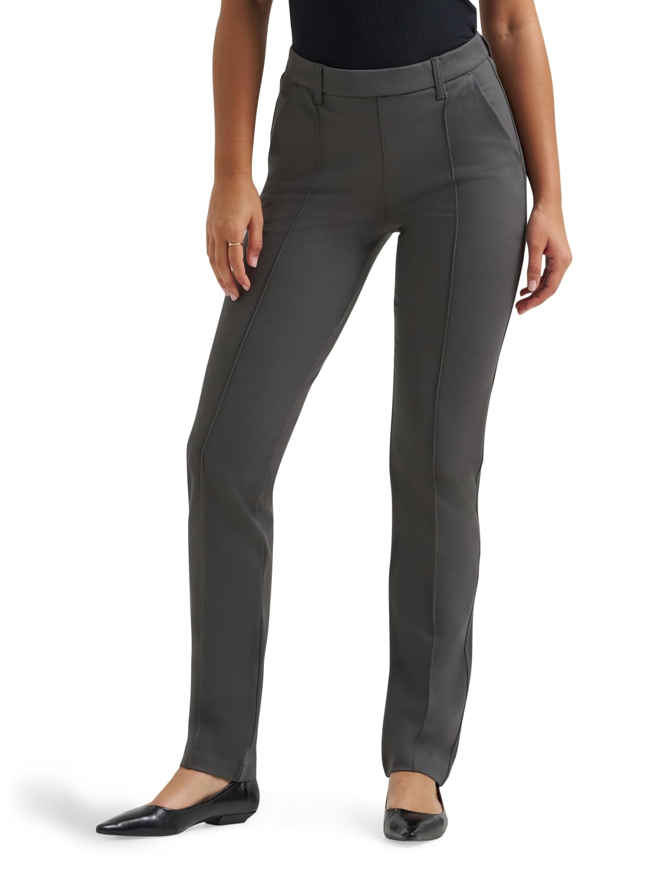 Lee Womens Ultra Lux Comfort Any Wear Straight Leg PantPants