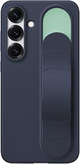 for Samsung Galaxy S25 FE 5G with Smart Button, Standing Grip Phone Case with Kickstand, for Samsung S25 FE 5G Case Smart Button Cover | Hand Strap | Soft Touch | Stand Grip | Smart Butto Blue