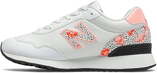 New Balance Women's 515 V3 Sneaker, Munsell White/Cloud Pink, 5.5