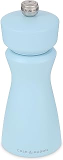 Cole & Mason Kenton Salt and Pepper Mill Ceramic Grinder Colourful Blue