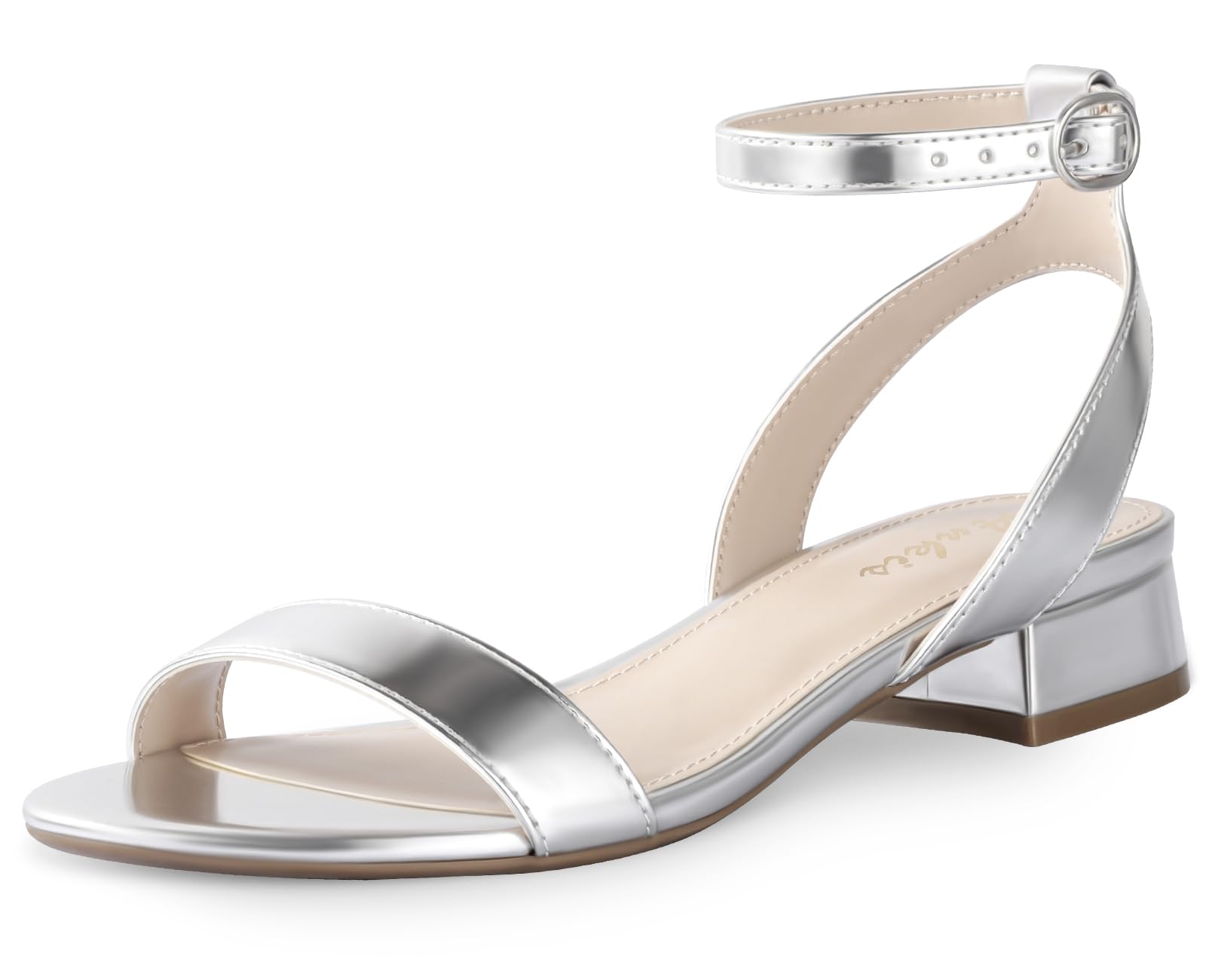 Ankis Black Nude White Red Women Sandals Comfortable Walking Strappy Open Toe Sa