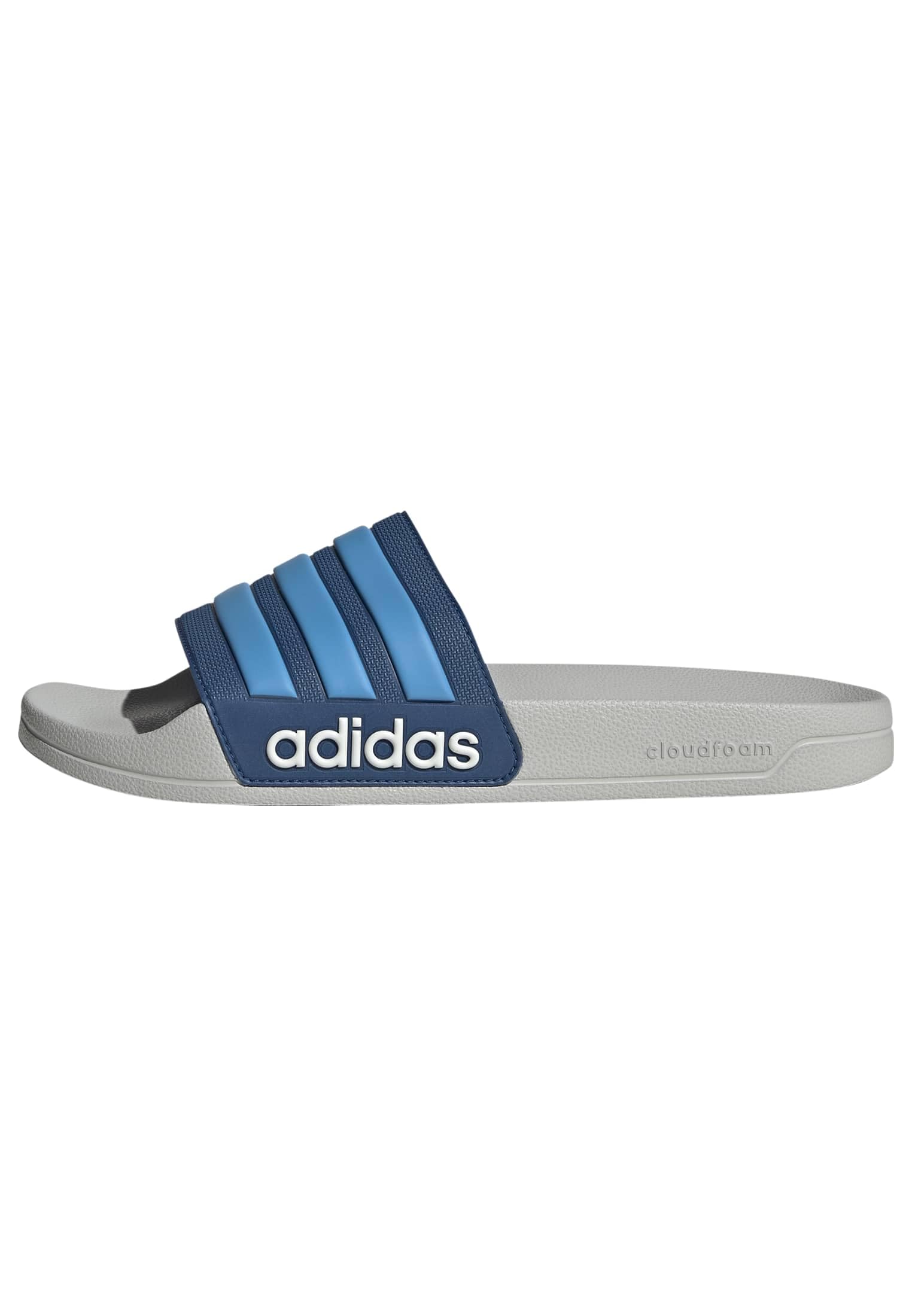 [アディダス] スライドサンダル Adilette Shower Slides ホワイト One Size [並行輸入品]