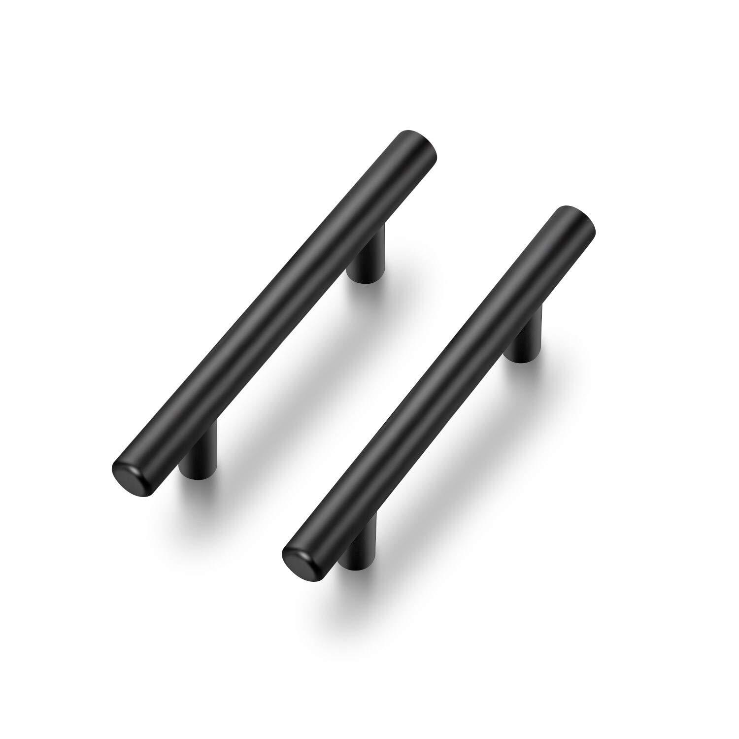 Ravinte Cabinet Handles,5" Length,3" Hole Center,Matte Black,30 Pack | Stainless