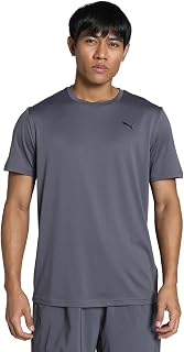 PUMA M Tad Essentials Solid Cat Tee (LC Small Cat) Unisex T-Shirts - Adult (Pack of 1)