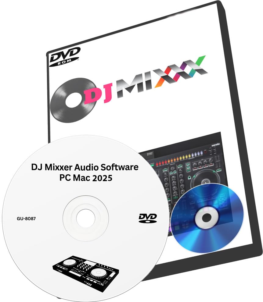 DJ Pro Mix Software 2025 Edition Audio Mixing Compatible with PC and Mac - Begin