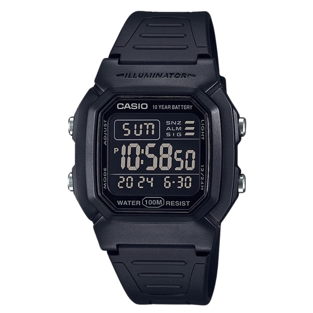 Casio W800HG Series | Men’s Digital Watch | 100 Meter Water Resistance | Multi F