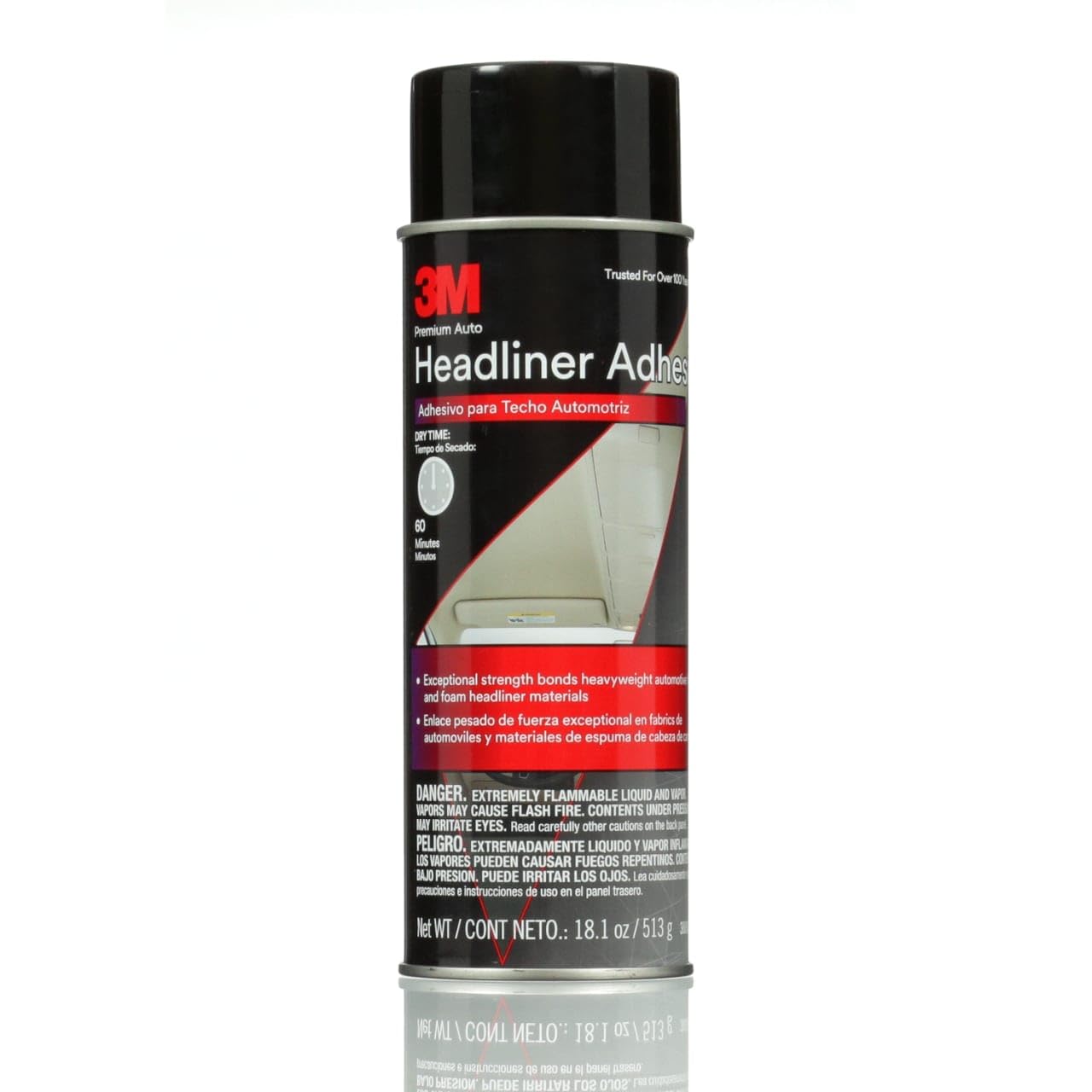 3M Headliner & Fabric Adhesive, 18.1 oz., | Exceptional Strength Bonds Heavyweig