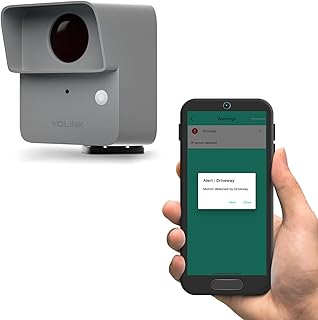 YoLink Outdoor Motion Sensor for Driveway Alerts, YS7805 | Driveway Motion Alerts, Adjustable Sensitivity, Up to 5-Year Battery Life, LoRa YoLink Protocol Up to 2034 Feet, Hub Required