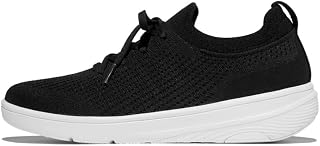 Fitflop Women's Super-Q Knit Slip-on Laced Sneakers Trainers