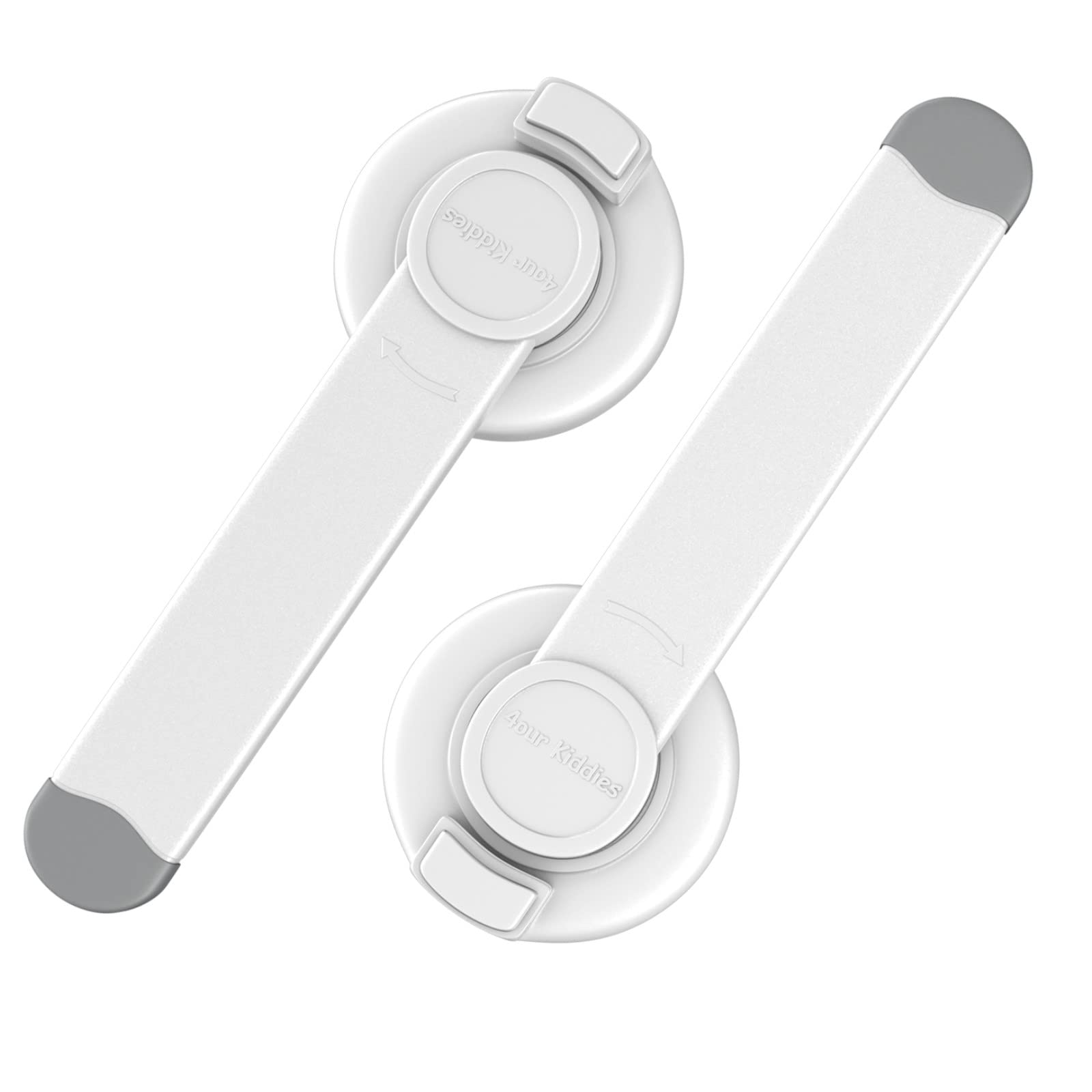 4our Kiddies 2 Pack Baby Toilet Lock for Child Safety, Toilet Seat Lock | Includ