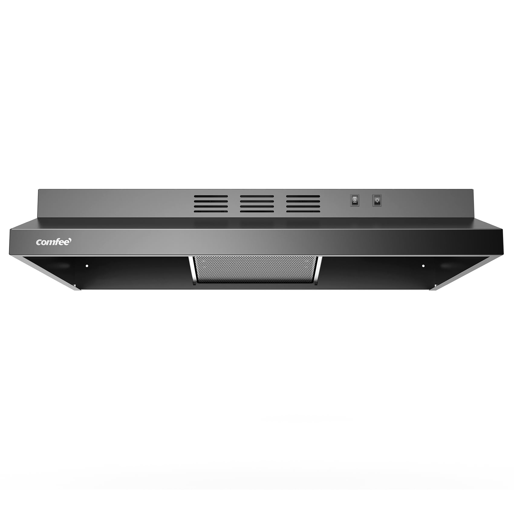 COMFEE' 30 Inch Under Cabinet Range Hood, 200 CFM Ducted/Ductless | Slim Design 