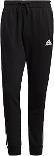 Adidas - Essentials French Terry Tapered Elastic Cuff 3-Stripes Men's Trousers