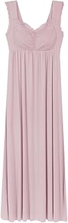 tu-hacci - Night Bra Integrated Type [24-Hour Bust Care] Non-Wire Can Be Used for Nursing Roomwear Sleepwear Cup-Attached One-Piece Maxi Dress 8814a