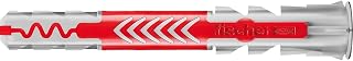 fischer DuoPower 8 x 65 Universal Dowels, Powerful 2-Component Dowels, Plastic Dowels for Mounting in Concrete, Bricks, Stone, Plasterboard and Much More, Without Screws, Pack of 50